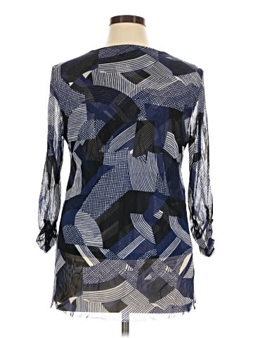 Alfani 3/4 Sleeve Blouse (view 2)