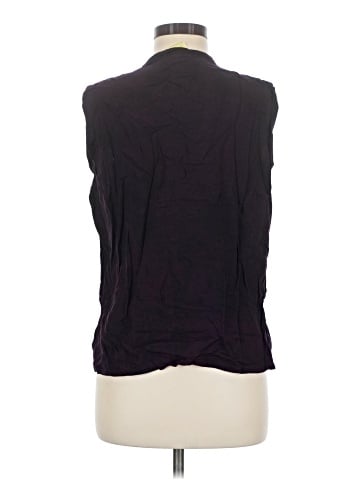 Mariposa Sleeveless Button-Down Shirt (view 2)
