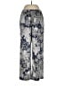 J.Crew Collection 100% Polyester Paisley Blue Casual Pants Size 8 - photo 1