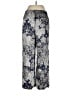 J.Crew Collection 100% Polyester Paisley Blue Casual Pants Size 8 - photo 2