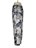 J.Crew Collection 100% Polyester Paisley Blue Casual Pants Size 8 - photo 4