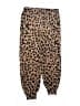 Aqua Animal Print Brown Casual Pants Size L (kids) - photo 2