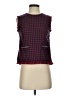 Plains & Prints 100% Polyester Red Sleeveless Blouse Size 2 - photo 1