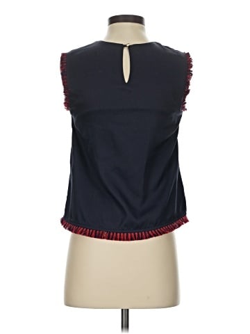 Plains & Prints Sleeveless Blouse (view 2)