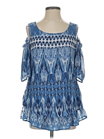 New Directions 3/4 Sleeve Blouse (view 1)