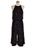 Wisp Polka Dots Black Jumpsuit Size 8 - photo 2