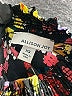Allison Joy 100% Polyester Floral Black Long Sleeve Blouse Size XS - photo 7