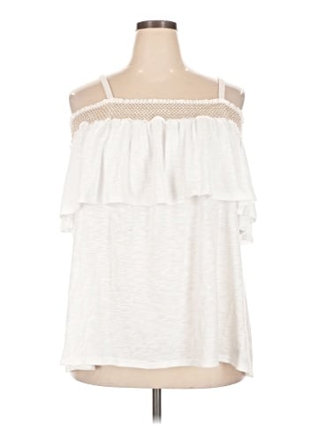 Terra & Sky Sleeveless Blouse (view 1)
