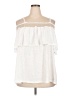 Terra & Sky Ivory Sleeveless Blouse Size 2X - photo 1