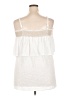 Terra & Sky Ivory Sleeveless Blouse Size 2X - photo 2
