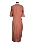 ASOS 100% Polyester Solid Brown Casual Dress Size 10 - photo 2