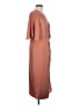 ASOS 100% Polyester Solid Brown Casual Dress Size 10 - photo 4