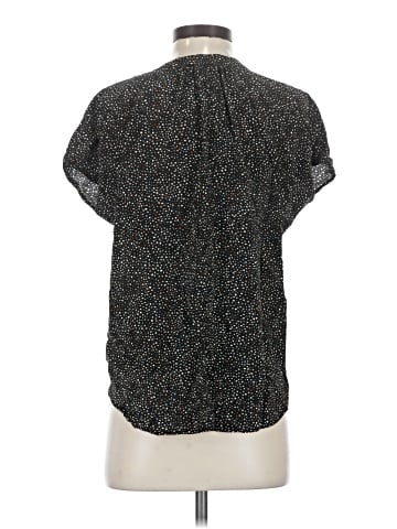 Amour Vert Short Sleeve Silk Top (view 2)