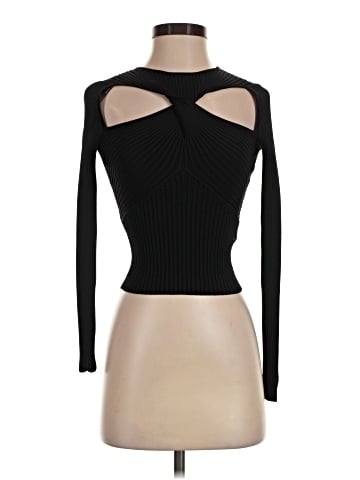 Self-Portrait Long Sleeve Top (view 1)