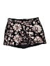 Say What? 100% Polyester Floral Black Shorts Size M - photo 1