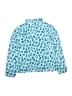 Eddie Bauer 100% Polyester Print Blue Track Jacket Size 7 - 8 - photo 2