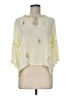 Ruby Rd. 100% Rayon Yellow 3/4 Sleeve Blouse Size M (petite) - photo 1