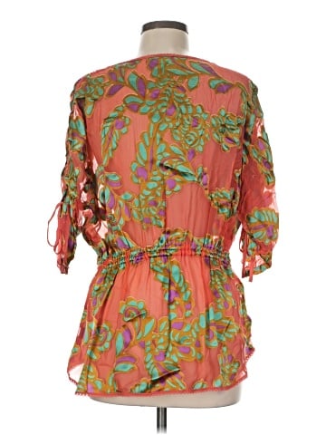 Hale Bob 3/4 Sleeve Silk Top (view 2)