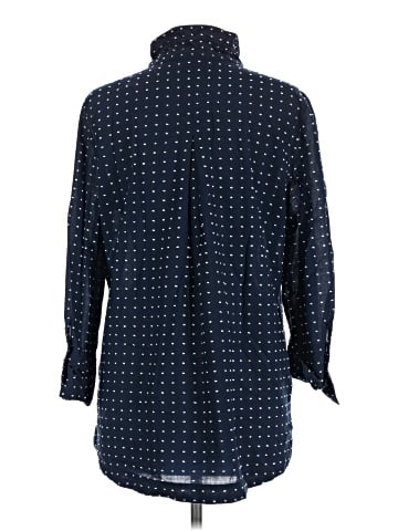 Appleseeds 3/4 Sleeve Button-Down Shirt (view 2)
