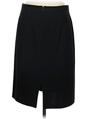 St. John Caviar Wool Skirt (view 2)