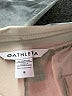 Athleta 100% Nylon Chevron-herringbone Silver Casual Pants Size 8 - photo 7