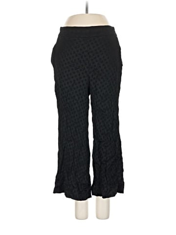 Madewell Drapey Jacquard Huston Pull-On Crop Pants (view 1)