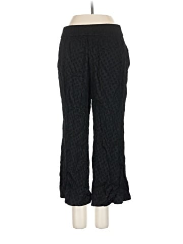 Madewell Drapey Jacquard Huston Pull-On Crop Pants (view 2)