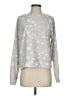 Splendid Print Silver Sweatshirt Size S - photo 1