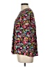 Boden Floral Black Short Sleeve Blouse Size 12 - photo 5