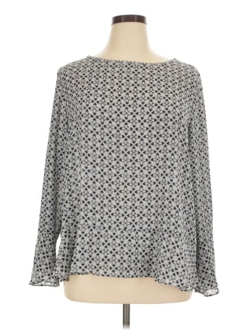 Ann Taylor LOFT Outlet Long Sleeve Blouse (view 1)