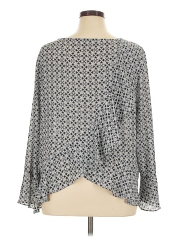 Ann Taylor LOFT Outlet Long Sleeve Blouse (view 2)