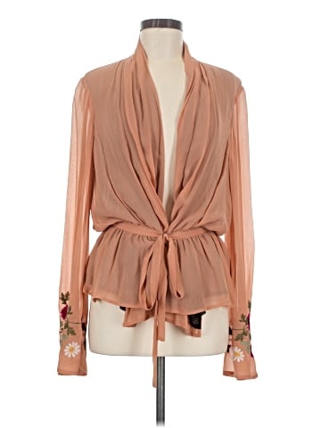 Haute Hippie Long Sleeve Blouse (view 1)