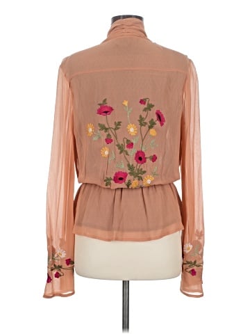 Haute Hippie Long Sleeve Blouse (view 2)