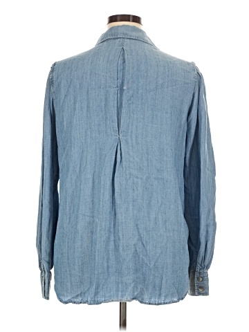 Democracy Long Sleeve Button-Down Shirt (view 2)