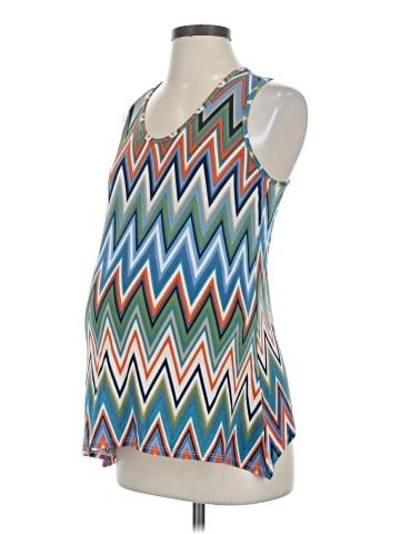 Everly Grey Sleeveless Top (view 1)