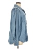 Democracy Blue Long Sleeve Button-Down Shirt Size XL - photo 4