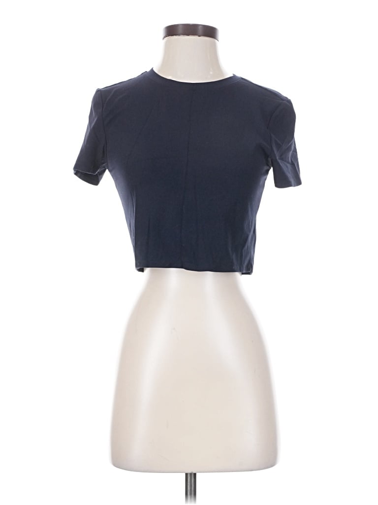 Pre-owned Splits 59 Short Sleeve Turtleneck In Blue