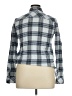 Volcom 100% Cotton Plaid Blue Long Sleeve Button-Down Shirt Size 14 - photo 2