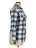 Volcom 100% Cotton Plaid Blue Long Sleeve Button-Down Shirt Size 14 - photo 4