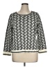 St. John Houndstooth Ivory Pullover Sweater Size XL - photo 1