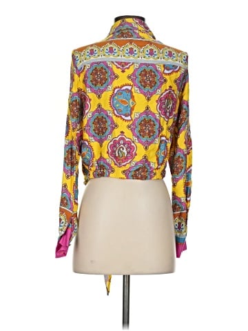 Haute Hippie Long Sleeve Blouse (view 2)