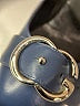 Gucci 100% Leather Solid Blue Pumps Size EU (IT) 37 / US 7 - photo 5