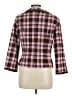 Lily Plaid Pink Blazer Size L - photo 2