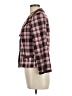 Lily Plaid Pink Blazer Size L - photo 5