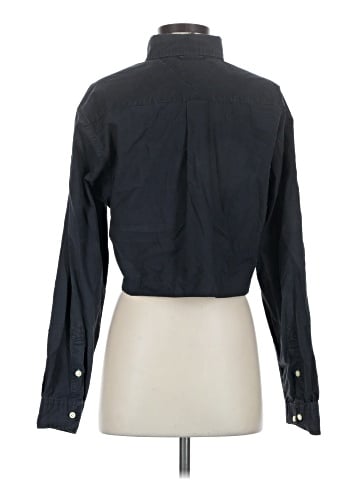Tommy Jeans Long Sleeve Button-Down Shirt (view 2)
