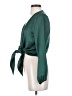 Assorted Brands 100% Polyester Green Long Sleeve Blouse Size P (estimated, petite) - photo 5