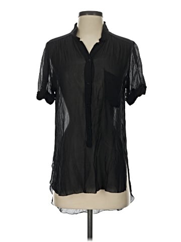 Wilfred Short Sleeve Silk Top (view 1)