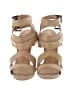 Leon Max 100% Leather Tan Wedges Size 5 1/2 - photo 2