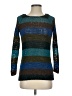 Theory Metallic Teal Pullover Sweater Size S - photo 1