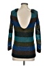Theory Metallic Teal Pullover Sweater Size S - photo 2